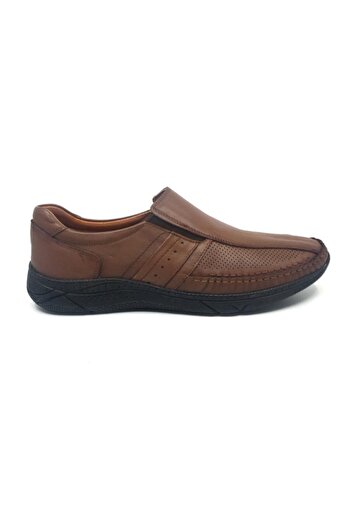 Çetintaş Luis Figo 100% Leather Orthopedic Men's Summer Comfortable Sports Shoes 45-48