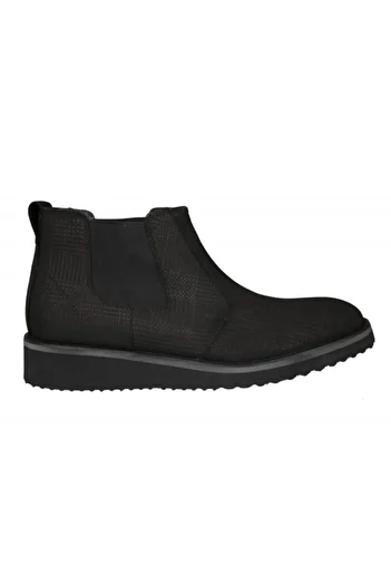 Mert Eser -fosco 7588 Classic Pure Leather Μαύρες Ανδρικές Μπότες