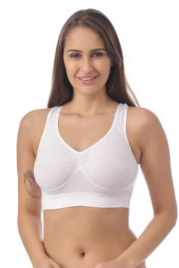 Doce Cravo Seamless Recovery Sports Bra11604001 White