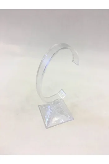 STAND MARKET Watch Stand Small Pyramid Transparent (100 Pieces)
