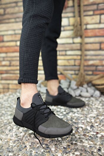 Riccon Füme Cilt Erkek Sneaker 0012105