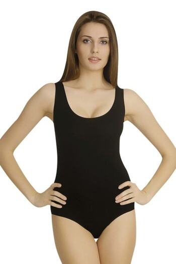 Belinay Women's Black Wide Strap Snap Body
