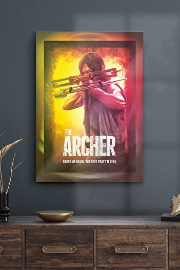 Decovetro Tablou din sticlă Walking Dead The Archer