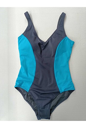 Laura Baresse Black Blue Swimsuit