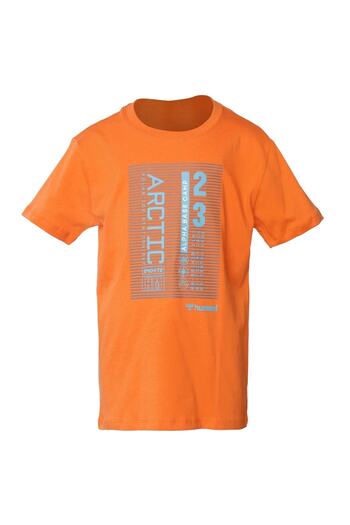 hummel Grom Boy's T-Shirt Orange 911580-1022