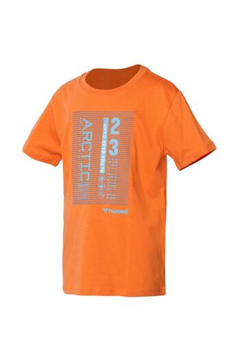 hummel Grom Boy's T-Shirt Orange 911580-1022