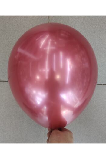 İrem Parti Dükkanı Red Chrome Balloon 10 Pieces