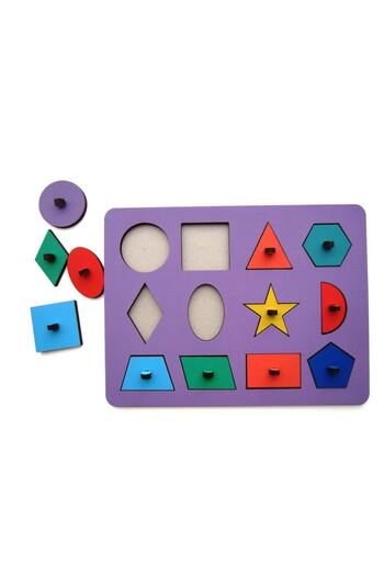 AVMmarketim Wooden Intelligence Developer Game Wooden Puzzle Jigsaw Educational Toy