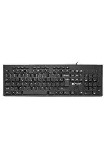 Everest Dlk-180 Siyah Usb Q Multimedia Klavye