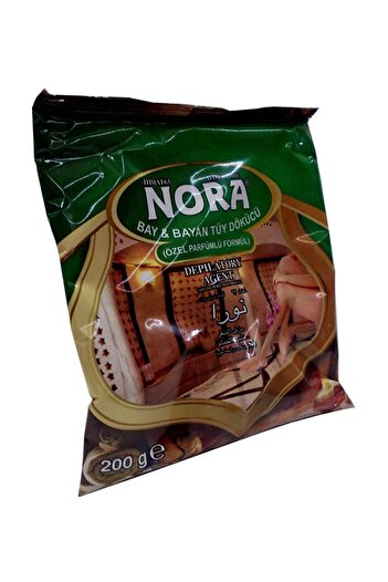 Nora 200Gr 6 Pieces Depilatory Powder - Fiber