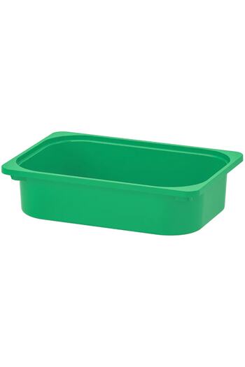 IKEA Trofast Yeşil 42x30x10 Cm Çocuk Odası Eşya Oyuncak Giysi Saklama Kutusu Çekmece Kutusu Yeşil