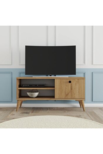 Mezza 1552 Retro Tv Ünitesi 90 Cm Sepet Renk