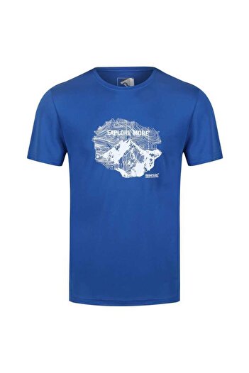 Regatta Men's V-Cut Fingal T-shirt - Blue