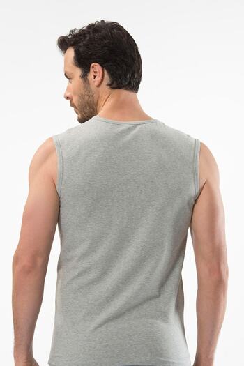 Cacharel 5 Men's Sports V-Neck Undershirt 95% Cotton 5% Elastane