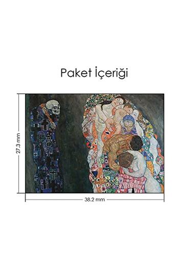 Artikel Gustav Klimt Death Notebook Sticker