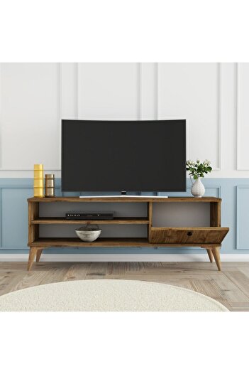 Mezza 1560 Retro Tv Ünitesi 120 cm Amalfi Rengi