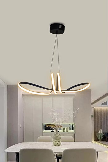 RSCOLLECTIONS Modern Sarkıt Papyon Led Avize