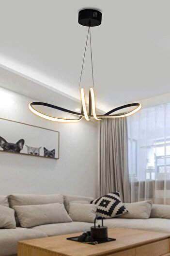 RSCOLLECTIONS Modern Sarkıt Papyon Led Avize
