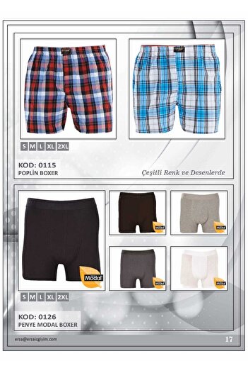 Ars Magic Box Checkered Poplin Boxer