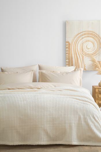 Yataş Holly Wellsoft Double Blanket - Champagne