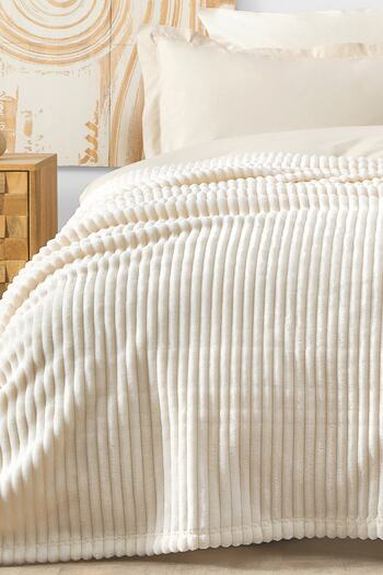 Yataş Holly Wellsoft Double Blanket - Champagne