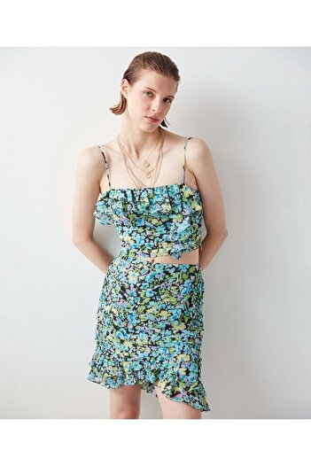 İpekyol Flower Pattern Bustier