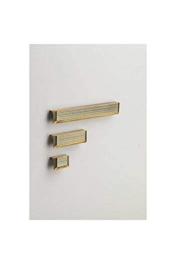 System Line/çizgili Kulp Tek Adet - 32 Mm Altın Rengi - Ssy9060 0032 Gl