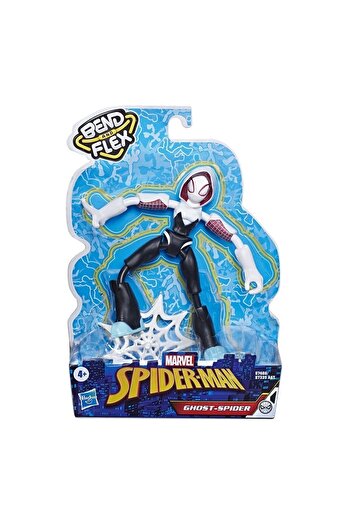Hasbro Spider-Man Bend Flex Ghost-Spider Figure E7688 Licensed Product