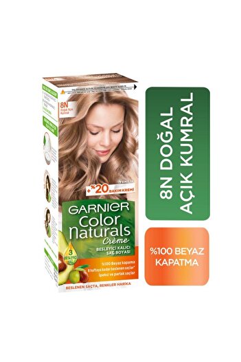 Garnier Color Naturals Boya 8n Doğal Açık Kumral