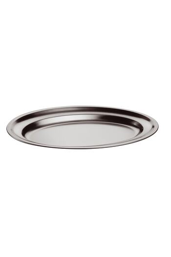 ÖZBİR Stainless Steel Pita Boat Plate 40x20 Cm