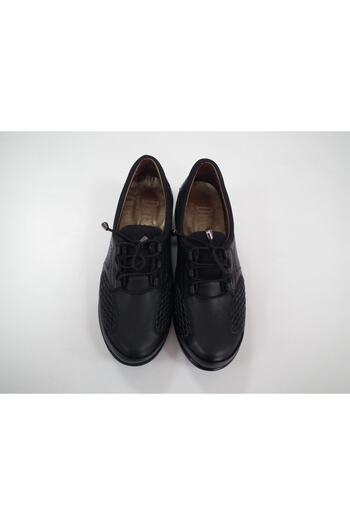 DİA COMFORT Black Orthopedic Women's Shoes