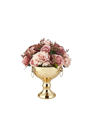 Kokosh Home Aslan Kulplu Saksılık 25 Cm