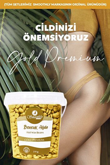 Smoothly Yüz Bikini Bölgesi Soyulabilir Granül Boncuk Ağda1 Adet Tüy Losyon, 4 Spatula
