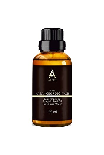altes %100 Saf Kabak Çekirdek Yağı / Pumpkin Seed Oil / Soğuk Sıkım 20ml Ym24kç0101