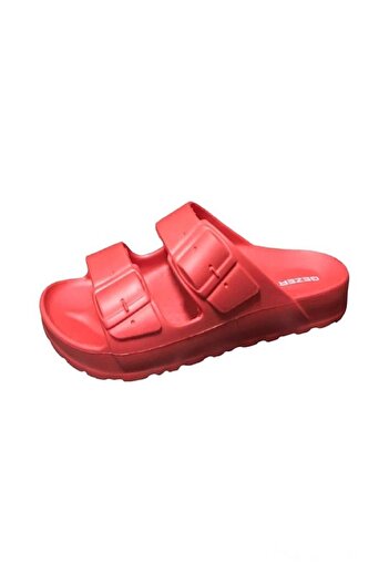 GEZER Summer Non-Slip Double Buckle View Pool Sea Bath and Beach Slippers (Slim Fit!)