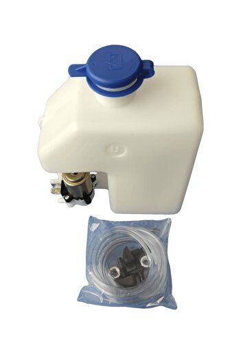 Genel Markalar Universal Cam Su Deposu Motorlu Fıskıyeli Set 12v Uyumlu