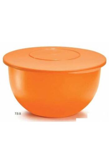 Tupperware Eco Cap 7.5 Liter Orange Color