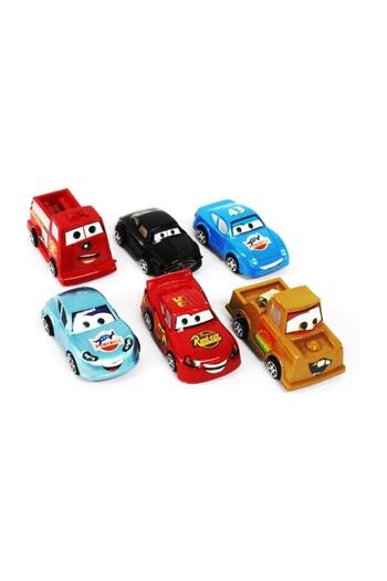 ADEL OYUNCAK Car set 6 pieces lightning mcqueen 6 piece set