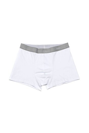 Dagi Ανδρικό 4-Pece White Compact Plain Boxer 5210