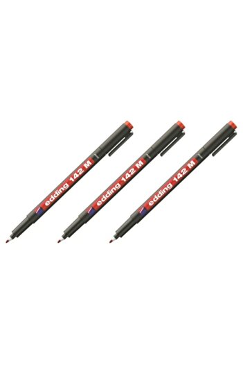Edding 142m Asetat Kalem (M) 3 Adet