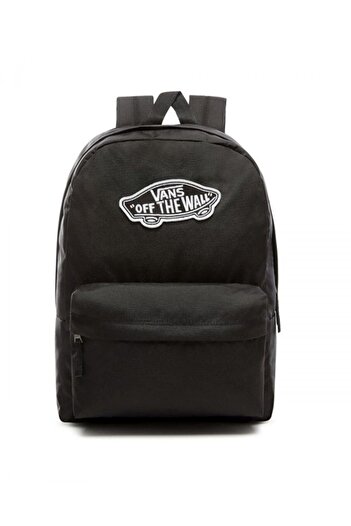 Vans Unisex Black Backpack - Realm Iii Vn0A3Ui6Blk