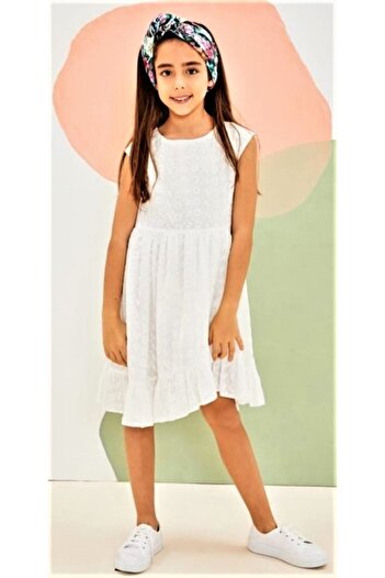 nk kids Girl's Guipure Dress