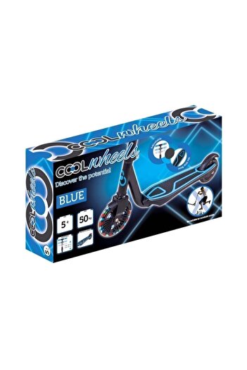 Cool Wheels 5 Yaş Üstü Işıklı Mavi Scooter