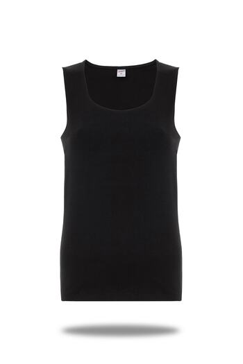 FSM1453 Women's Basic Sleeveless Double Layer Sports Lycra Top -2200