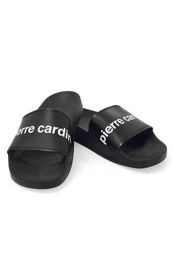 Pierre Cardin Ανδρικές παντόφλες Beach Pool Sea Black