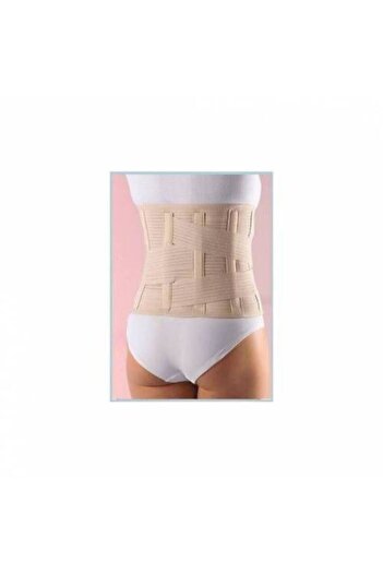 MEDİKALBİM Orthopedic Corset - Velcro Lumbar Hernia with Steel Underwire, Fish Tape, Iron and Sponge