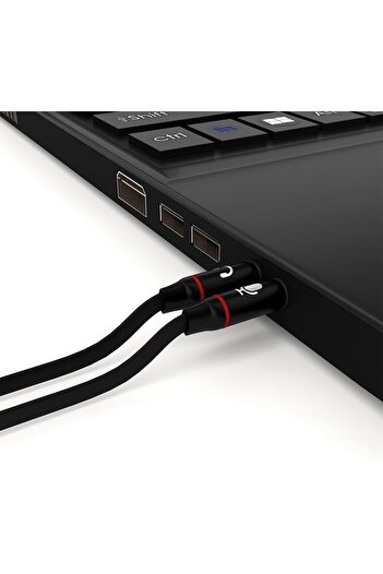 aogo 3.5mm Kulaklık Mikrofon Ayırıcı Kablo Aparat 3.5mm Dişi 2x3.5mm Erkek Kulaklık Mic Audio Y Splitter