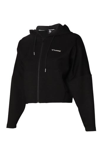 hummel Hmlmojave 921527 -2001 Black Women's Zip Hoodie Jacket - F