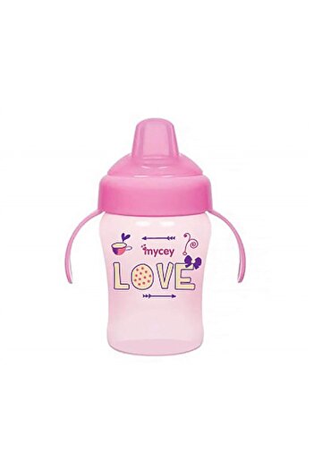 mycey Sippy Cup with Handle Love