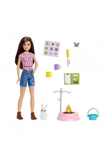 Barbie 'nin Kız Kardeşleri Kampa Gidiyor Oyun Seti Hdf69-hdf71